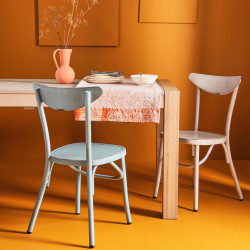 Marie Ecru Aluminum chairs,...